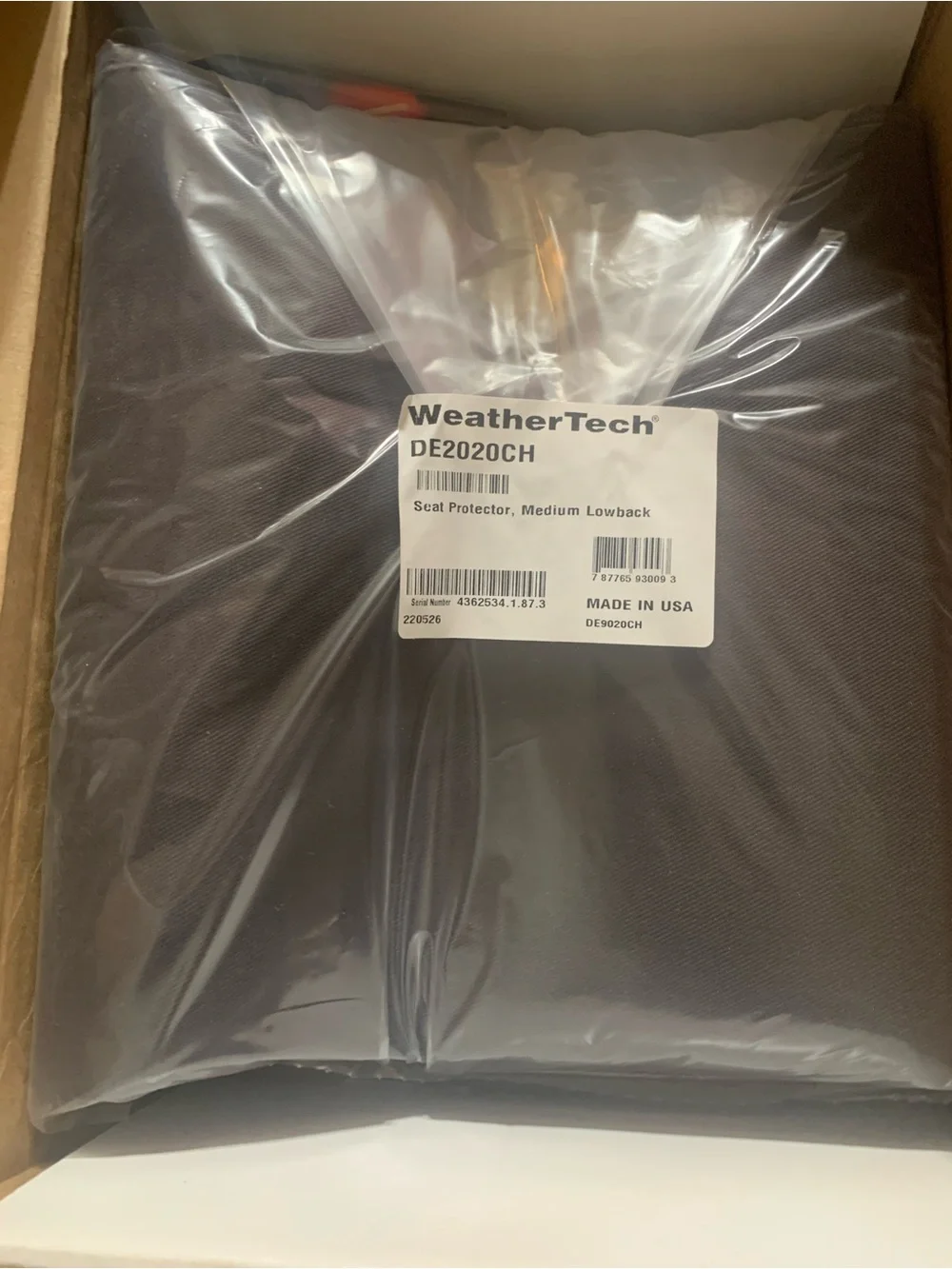 Charcoal - WeatherTech Seat Protector